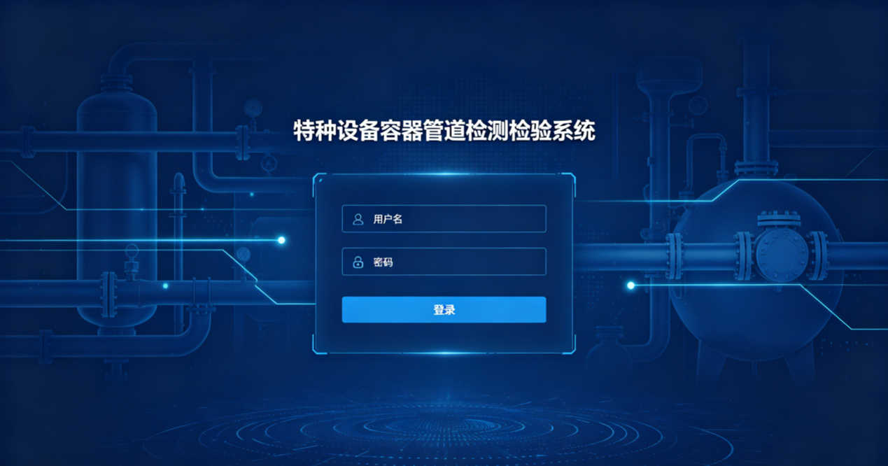 特种设备容器管道检测检验系统